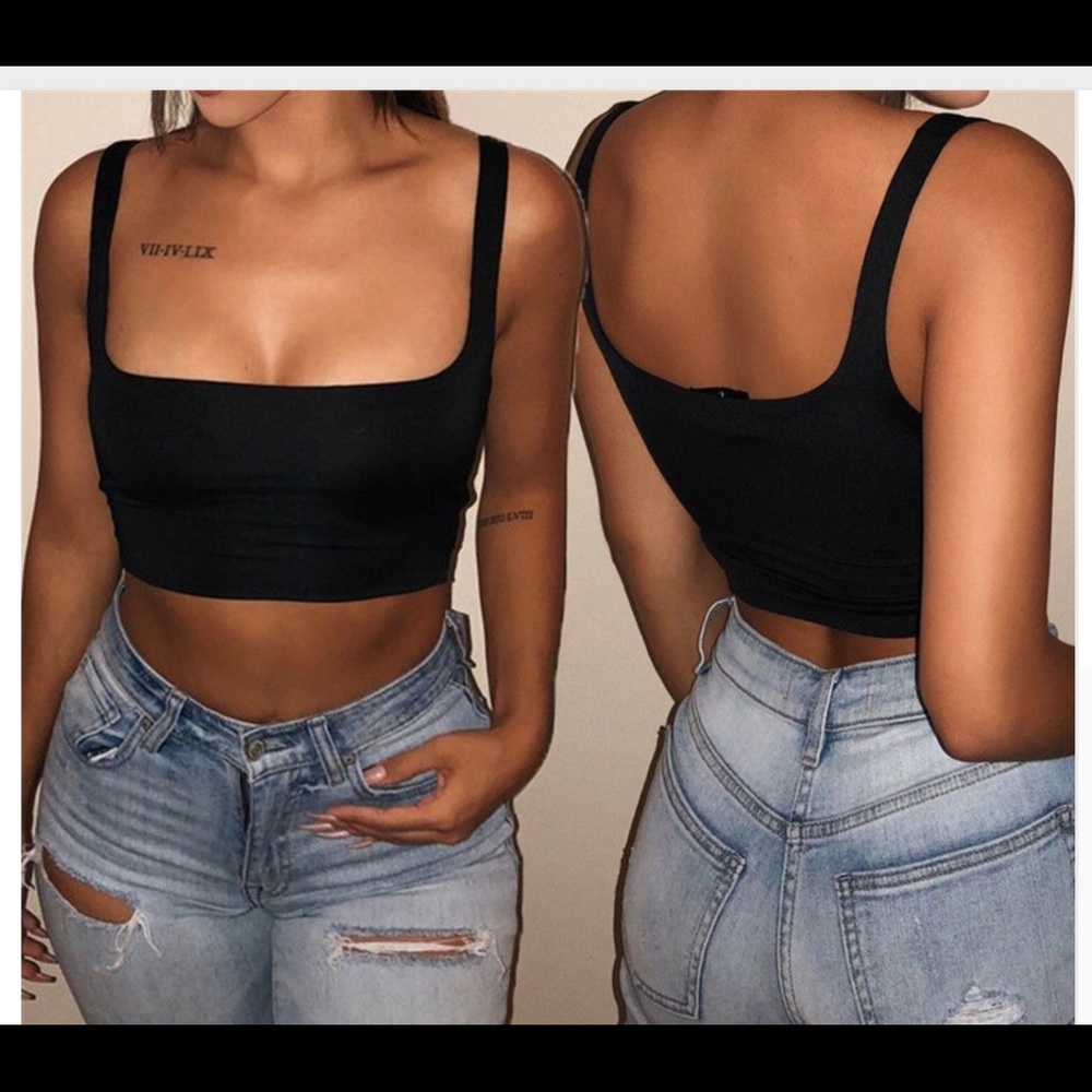 CUTE CROPPED TANK